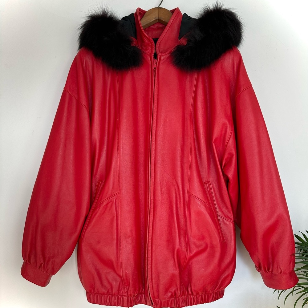 1980s Custom Kid Leather Bomber Jacket